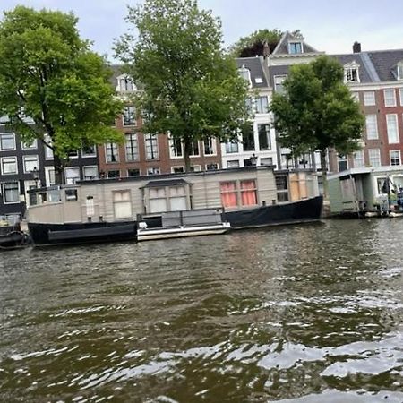 Houseboat Amstel River Studio Amsterdam Exterior photo