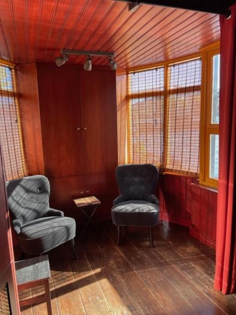 Houseboat Amstel River Studio Amsterdam Exterior photo